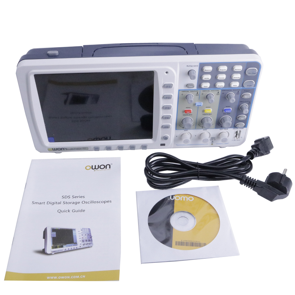 ออสซิลโลสโคปดิจิตอล OWON SDS71 - Digital Storage Oscilloscope 100Mhz บทวิจารณ์และราคา