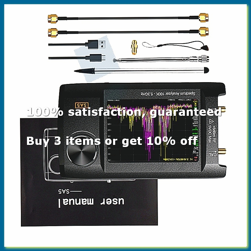 ● เครื่องวิเคราะห์สเปกตรัม SA5 - Signal Generator Spectrum Analyzer บทวิจารณ์และราคา