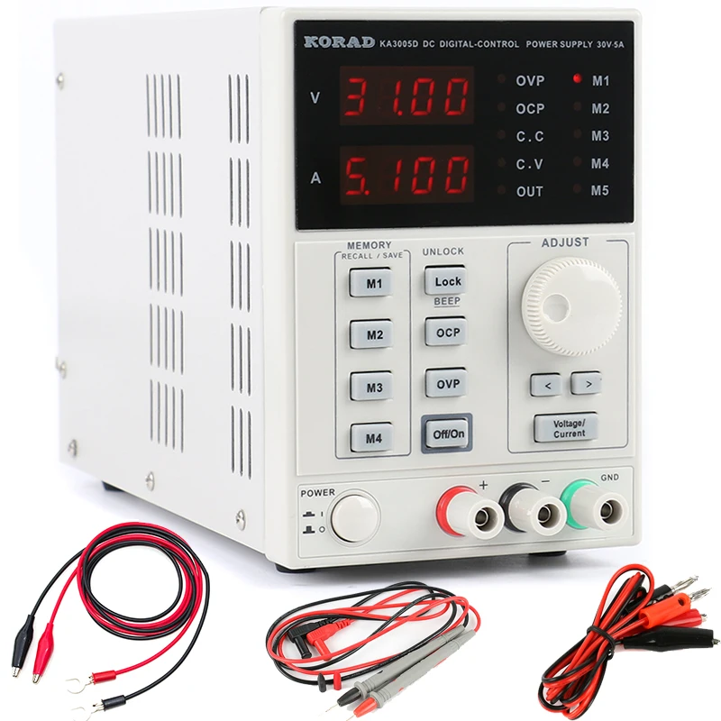KORAD 3005D 3005DS ความแม่นยํา - Linear Lab Power Supply Adjustable บทวิจารณ์และราคา